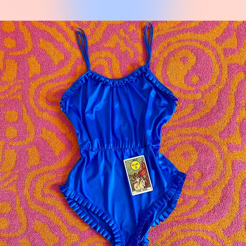 Royal Blue Romper